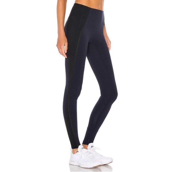 Spanx Expose Mesh Contour Shaping Leggings LapisNights Medium NWT - Picture 7 of 16